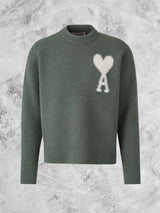AMI - HEART SWEATER