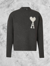AMI - HEART SWEATER